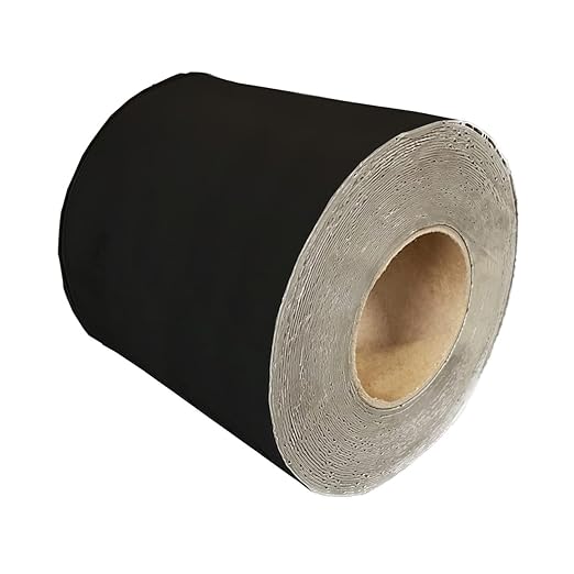 RV Roof Tape, 6" x 50' Black, RV Sealant Tape for Camper Roof Repair, Trailer Roof Sealant, Stop Camper Roof Leaks, UV-Resistant - Eternabond Equivalent (6" x 50', Black)