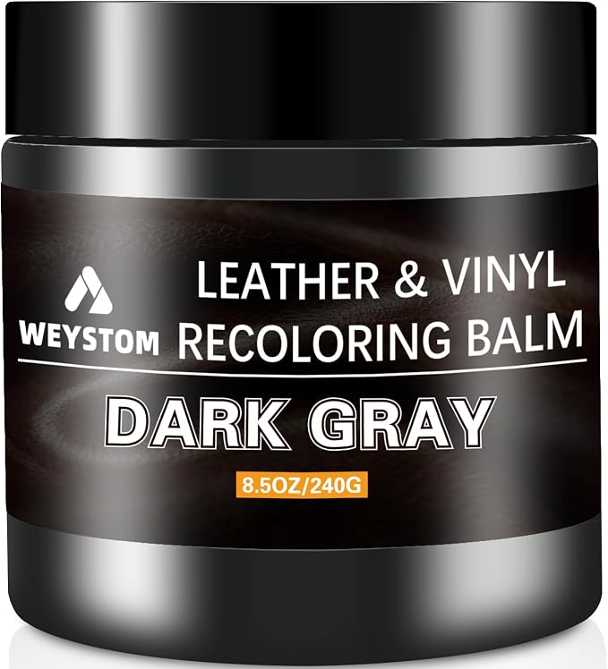 Leather Recoloring Balm, Color Restorer Conditioner, Leather Dye for Furniture, Couch Paint and Repair, Scratch Remover, Leather Color for Couches, Leather Repair Kits