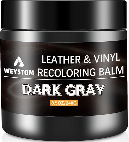 Leather Recoloring Balm, Color Restorer Conditioner, Leather Dye for Furniture, Couch Paint and Repair, Scratch Remover, Leather Color for Couches, Leather Repair Kits