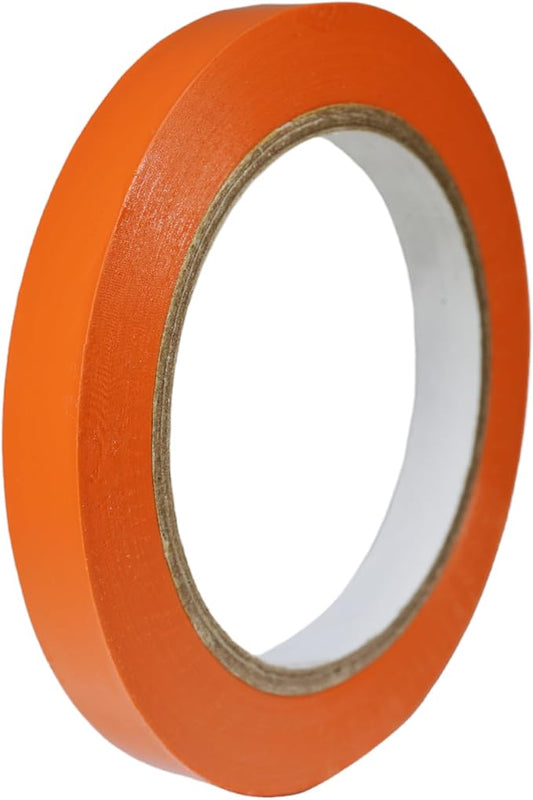 GGR Supplies T.R.U. CVT-536 Orange Vinyl Pinstriping Dance Floor Tape: 1/2 in. Wide x 36 yds. Several Colors