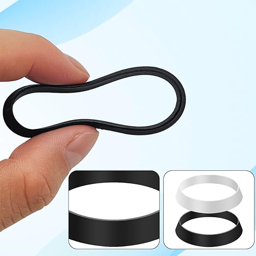 20 Pcs Sink Drain Gasket,Seal Ring Waste Pipe Washer, Slip-Joints Washers, Rubber Gasket Washers Plumbing for 1 1/2 Inch Drain Pipe Sink Drains, Black
