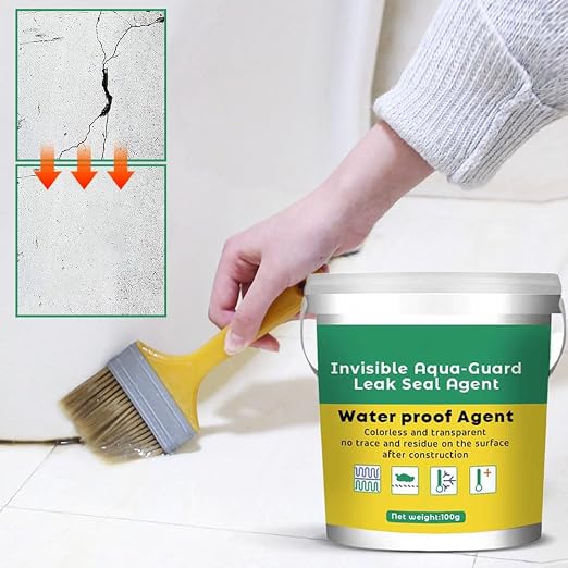2024 New Invisible Waterproof Agent Set, Upgrade Super Strong Transparent Waterproof Coating Agent, Anti-Leakage Agent Transparent Leakage Protection Glue Repairing Leak Waterproof Adhesive (3)