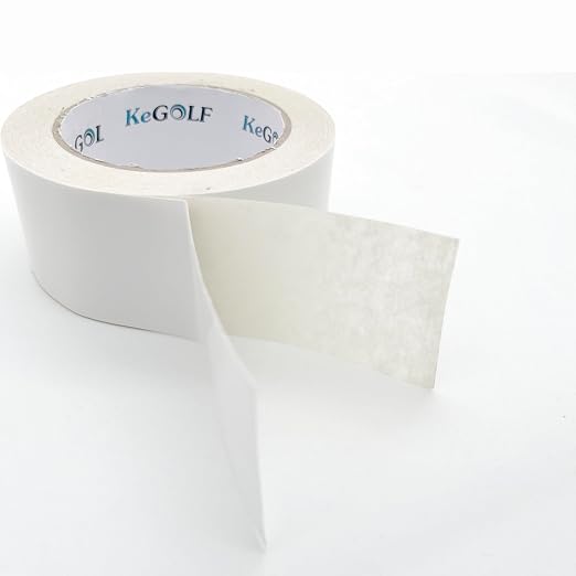 7 mil Thickened Premium Solvent Activated Double Sided Grip Tape Golf Club Gripping Adhesive Tape - 48mm x 18yd Roll