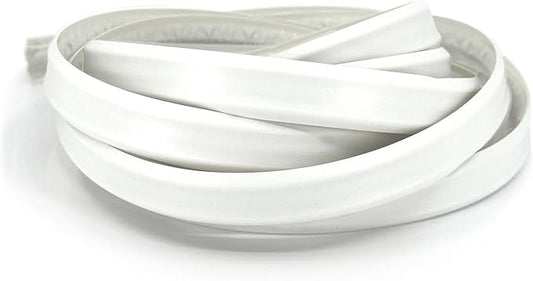 InstaTrim The Original Flexible Trim - 10ft White 1/2" Wide Adhesive Trim with Many Uses Including Bathtubs, Sinks, Counters, Tile, Floors - Made in USA