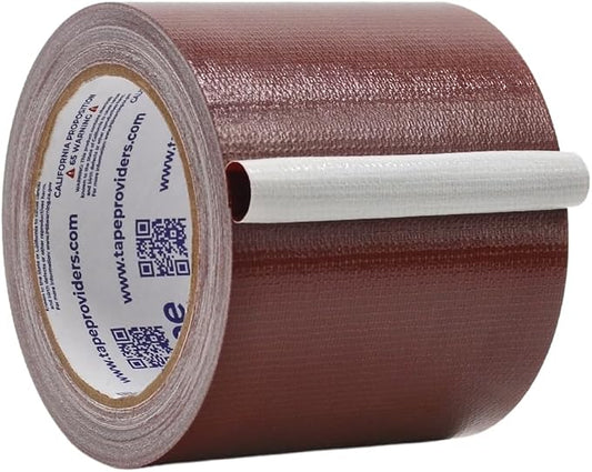 WOD DTC10 Advanced Strength Industrial Grade Burgundy Duct Tape, 4 inch x 60 ft. Waterproof, UV Resistant For Crafts & Home Improvement
