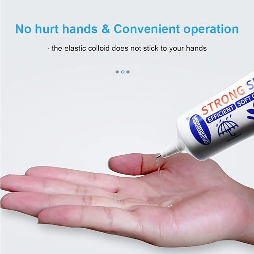 Shoes Glue Super Strong Adhesive Clear Repair Sole for Sneakers, Transparent Sealant Waterproof Resistant with Precision Tip Professional Grade for Heels Sports Shoes Climbing Shoes Leather 2oz, 60ml