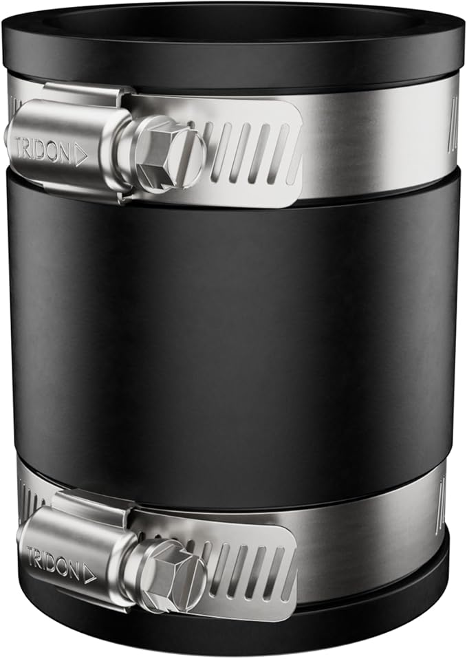 Fernco 1056-22 Flexible Pipe Coupling 2” CI/Plastic/Steel to 2” CI/Plastic/Steel