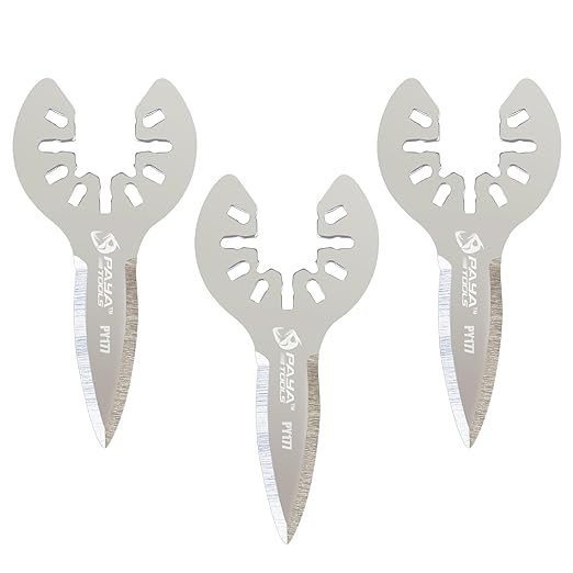 Oscillating Multi Tool Windshield Blades Car Windshield Removal Tool for Removing Caulk, Sealants and Auto Glass Glue Window Seal (3-Pack)