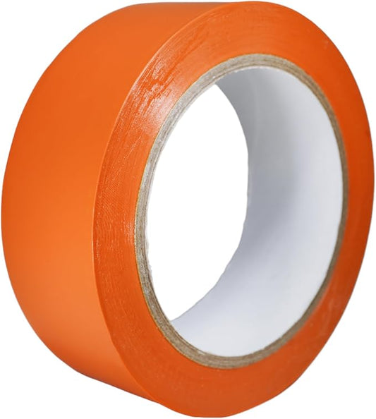 GGR Supplies T.R.U. CVT-536 Orange Vinyl Pinstriping Dance Floor Tape: 1.5 in. Wide x 36 yds. Several Colors