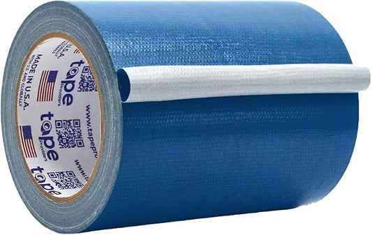 WOD DTC10 Advanced Strength Industrial Grade Dark Blue Duct Tape, 6 inch x 60 ft. Waterproof, UV Resistant For Crafts & Home Improvement