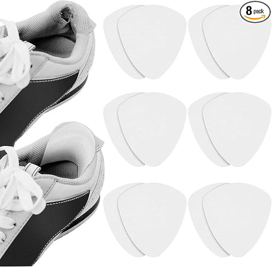 Shoe Heel Repair, 4 Pairs Inside Shoe Heel Patch Pad for Holes | Self-Adhesive, Heel Repair, Hole Repair, For Sneaker, Leather Shoes