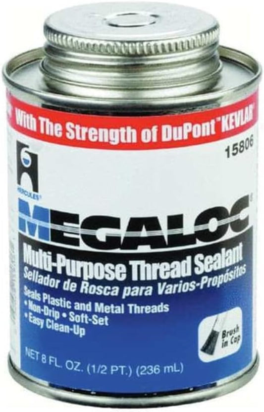 Hercules Megaloc 8 Oz. Multi-Purpose Thread Sealant - 1 Each