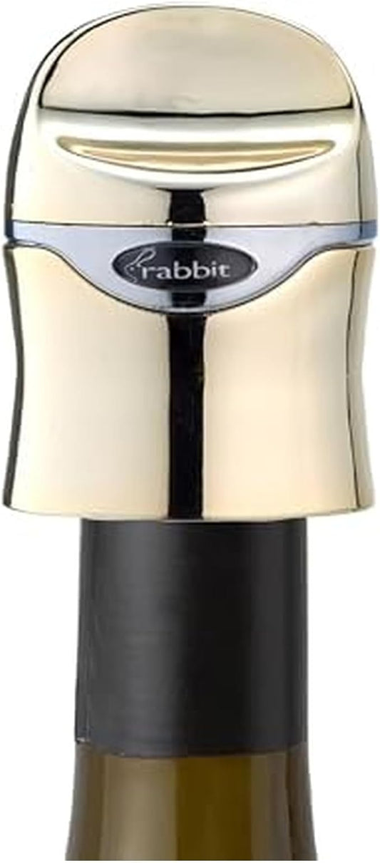 Rabbit Champagne and Wine Sealer, Champagne Preserver, Air-Tight Seal