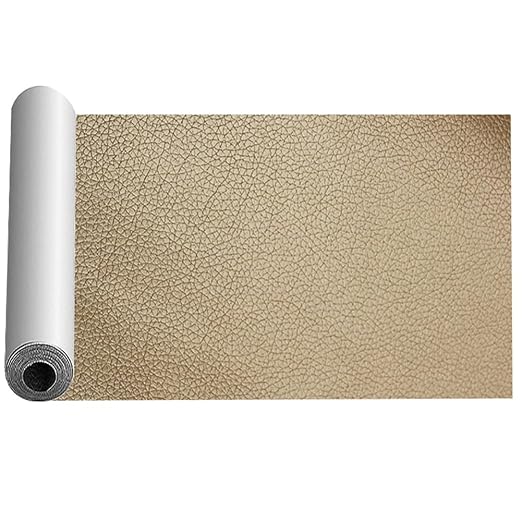 Gold Leather Repair Tape Kit,7.9x59 in Repair Kit for Furniture,Car Seat, Couch,Upgraded Strong Self Adhesive Leather Patch for Sofas,Furnitures