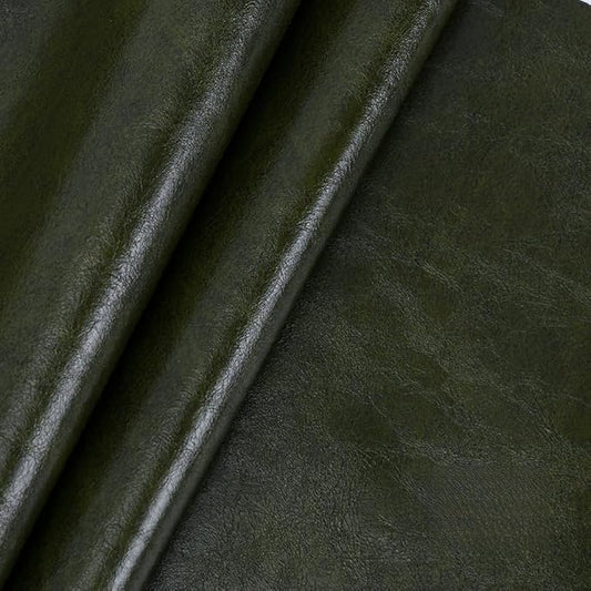 Leather Repair Patch Tape Kit,Self Adhesive Leather Repair Patch,Vinyl Repair Kit for Couches Boat Seats Furniture Cars Sofa Office Chair (Dark Green,7.87"×54.33")