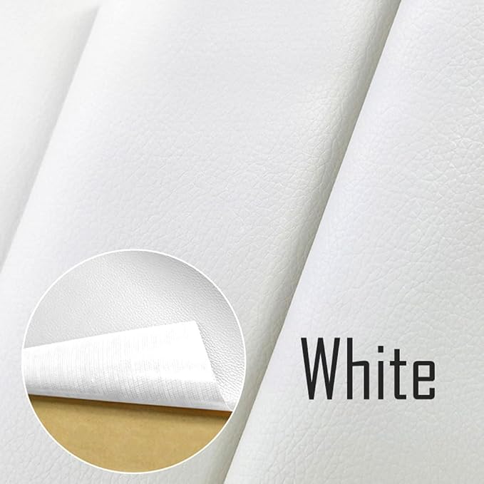 20x20 Inches Leather Repair Patch Self Adhesive, Leather Patch Tape for Furniture, Adhesive Leather Tape for Car Seat Repair, Leather Couch Repair Patch Kit
