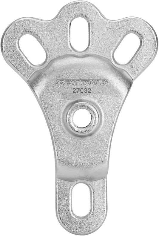 OEMTOOLS 27032 Flange-Type Axle Puller, Rear Wheel Bearing Removal Tool, For Use with a 5/8" x 18 Slide Hammer on Axles with 4, 5, or 6 Studs