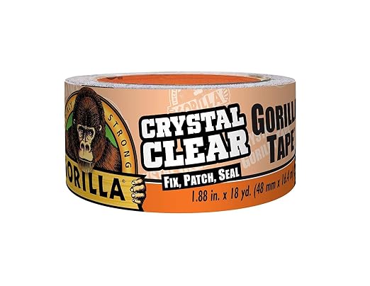 Gorilla Crystal Clear Tape