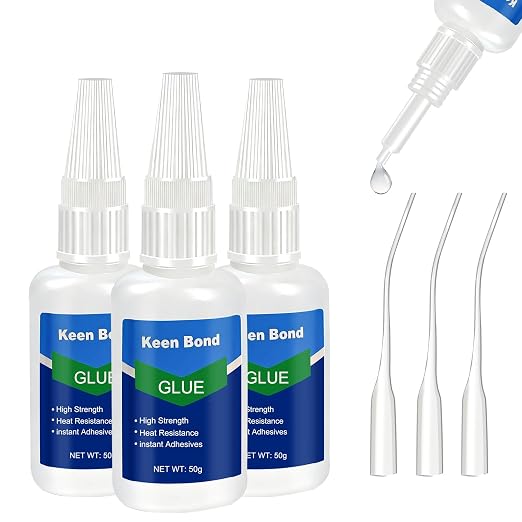 3 PCS Welding High-Strength Oily Glue - Universal Super Glue, Suitable for Metal, Plastic, Wood, Glass, Ceramics, Leather, and Other Materials [150 Grams]
