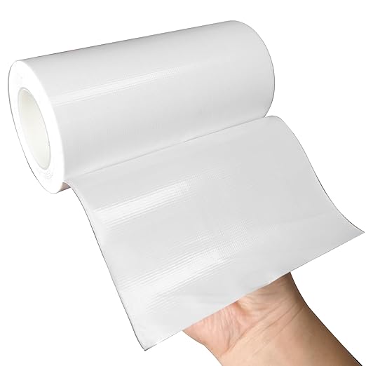 Birllaid Waterproof RV Awning Repair Tape for Tent,Tarp, Boat Covers Repair Tape,RV Awning, Sail Tape, Tear Repair Patch Kit, 5 Inch x 30FT (White)