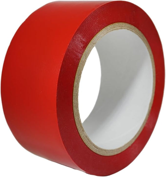 GGR SUPPLIES T.R.U. CVT-536 Red Vinyl Pinstriping Dance Floor Tape: 2 in. Wide x 36 yds. Several Colors