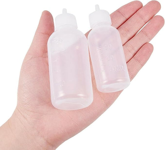 FJNATINH 30cc Needle Tip Glue Squeeze Bottle, Precision Tips Applicator Bottles, 5 Pack