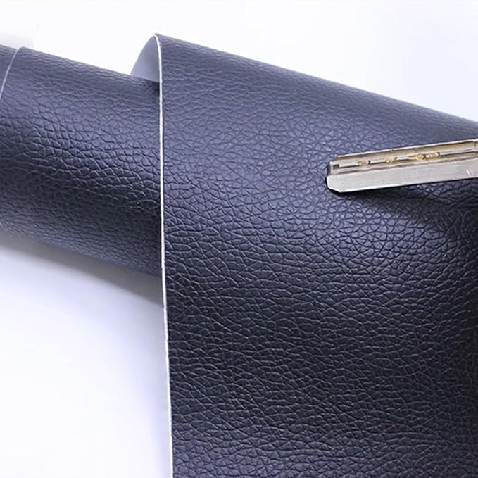 20 X 197 Inches Leather Repair Kit for Furniture, Waterproof Leather Tape Patch Couch Covers Car Seat Repair Self Adhesive Leather Repair Kit (Navy Blue)