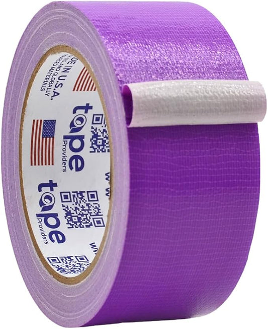 WOD DTC10 Advanced Strength Industrial Grade Purple Duct Tape, 2 inch x 60 ft. Waterproof, UV Resistant For Crafts & Home Improvement