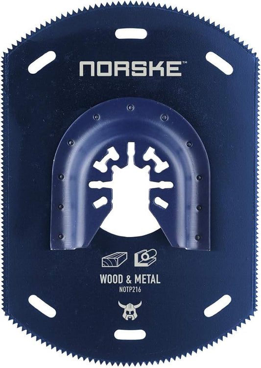 Norske Tools NOTP216 Quadruple Edge Oscillating Multi Tool Accessory Blade