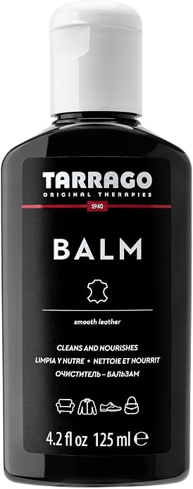 Tarrago Leather Balm Conditioner- Nourishes and Restores Color for Smooth, Patent, Exotic, and Reptile Leather - 4.23oz