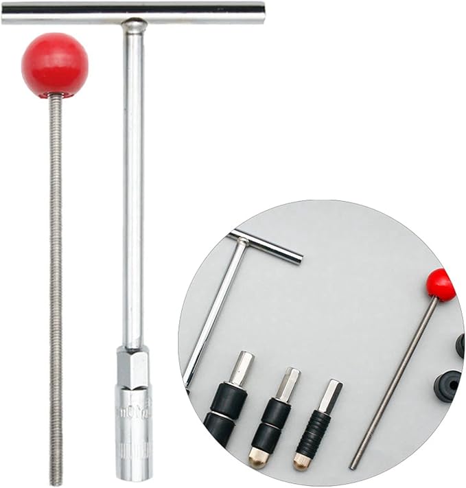 Pipe Leak Repair Kit, Stainless Steel Water Stop Needle Emergency Leak Sealing Tool for PPR Pipes Indoor Outdoor with Wrench Puller G1 2 G3 4 G1 Tubes 350g 1 Set