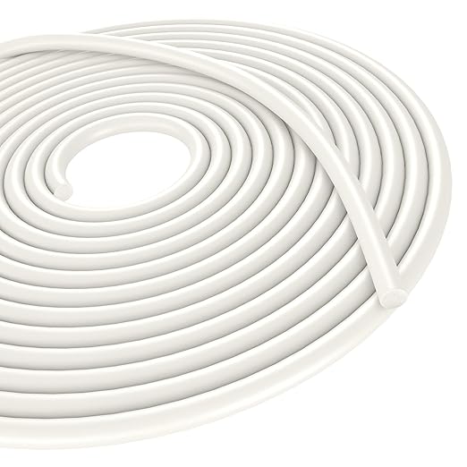 DGSL Backer Rod 3/8 Inch, Caulk Saver EPDM Rubber Backer Rod for Joints Concrete Filling and Gaps, Driveway and Wall Cracks(16.4 Ft Length)