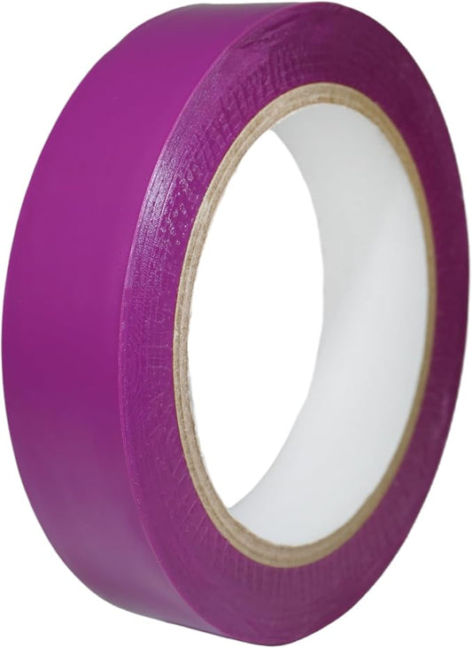 GGR SUPPLIES T.R.U. CVT-536 Purple Vinyl Pinstriping Dance Floor Tape: 1 in. Wide x 36 yds. Several Colors