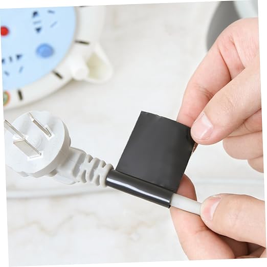 2Pcs Sealed Repair Tape for Pipe and Leak Fixing Black Mending Tape for Kitchen and Bathroom Emergency Repairs Oil Material Easy Application