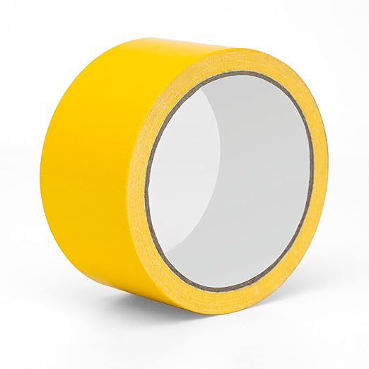 Reniteco Yellow Duct Tape- 2 inches x 10 Yards, Waterproof & All-Weather, No Residue, UV Resistant, Heavy Duty for Car, Home & Outdoor Repairs, 1 Roll