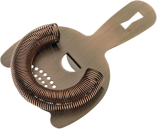 Barfly Bar Strainer, Antique Copper