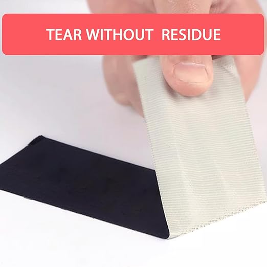 3-Pack Duct Tape Heavy Duty Black Waterproof, 66 Yards x 1.88 Inch Total Strong Adhesive Duct Tape No Residue Bulk for Home Use, DIY, Projects, Outdoor Repairs Tear by Hand