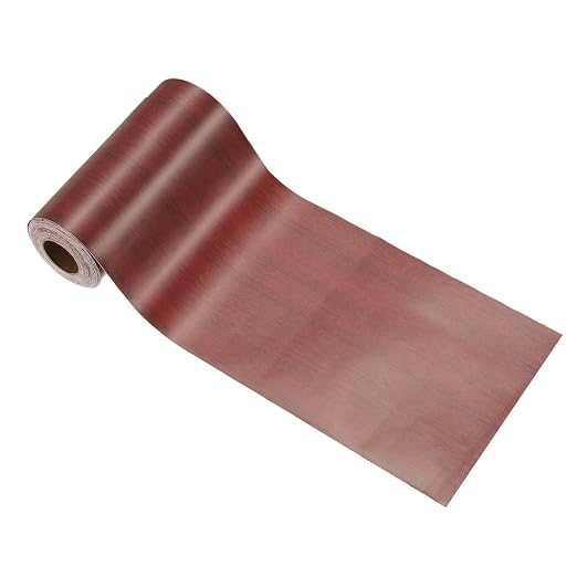 PATIKIL Wood Grain Tape 4.7" x 32 ft, Self-Adhesive Wood Texture Repair Tape Realistic Wooden Effect Patch for Furniture Cabinets Floor Walls, Walnut