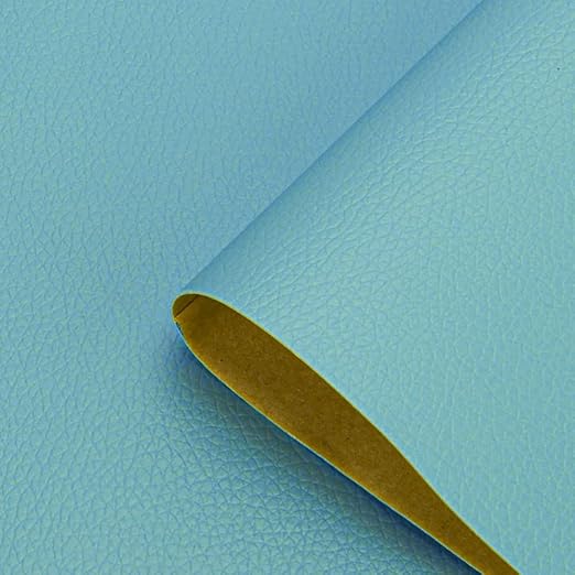 Turquoise Leather Repair Patch Tape, 39.4 x 54 Inches Large Self-Adhesive Leather Repair Kit for Furniture, Car Seats, Vinyl Leather, Couches, Sofa, Chairs