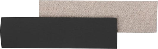 Performance Tool W60115 1 in. Detail Sanding Kit - Includes 10 Sheets of 400, 1,000, and 1,500-grit Sandpaper, Contoured Handle, Silicon Carbide, Wet and Dry Sanding, Yellow