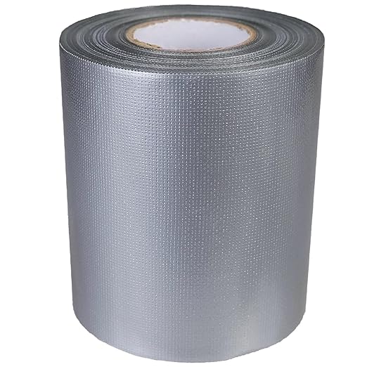 Heavy Duty Duct Tape, 4 Inch x 65 Feet Multi-Purpose Tape Super Strong Waterproof Duct Tape for Crafts & Home Improvement, Silver