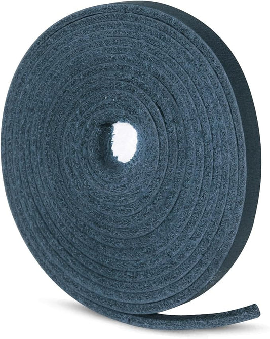 Ringsun 1/8 Inch Wide Flat Leather Strips for Crafts, Shoe Laces Boot Laces Full Grain Leather Straps Cord String for Crafts, Tooling (2mm Thick 72.5 Inches Long Blue)
