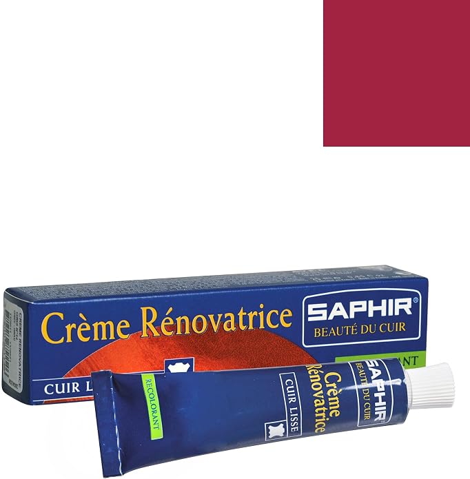 SAPHIR Beauté du Cuir Renovating Cream 25 ml - Professional Leather Repair & Color Restoration Cream