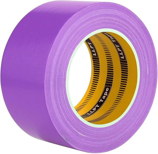 LLPT Duct Tape Premium Grade 2.36 Inches x 108 Feet x 11 Mil Easy Tear Residue Free Strong Adhesive Color Purple (DT248)