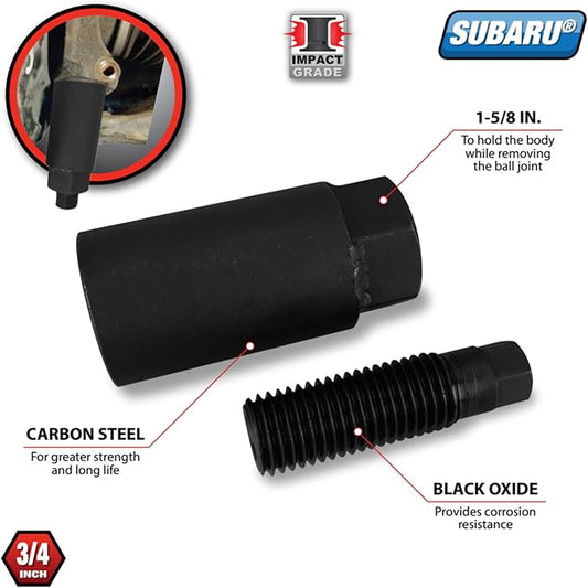 Performance Tool W83052 Ball Joint Puller, Carbon Steel, Heat-Treated, Black