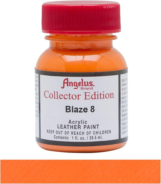 Angelus Collector Leather Paint 1 oz Blaze 8