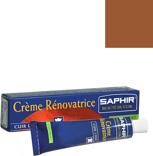 SAPHIR Beauté du Cuir Renovating Cream 25 ml - Professional Leather Repair & Color Restoration Cream