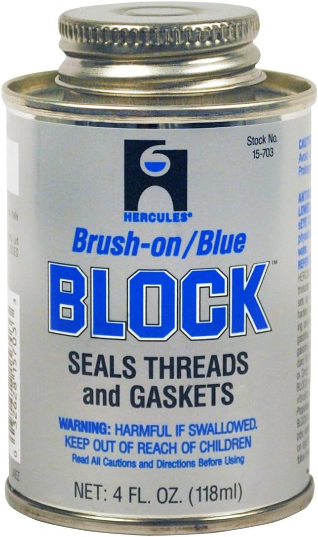 Hercules All Purpose, High Performance Pipe Thread Sealant, 4 oz, Blue 15703-1 Each