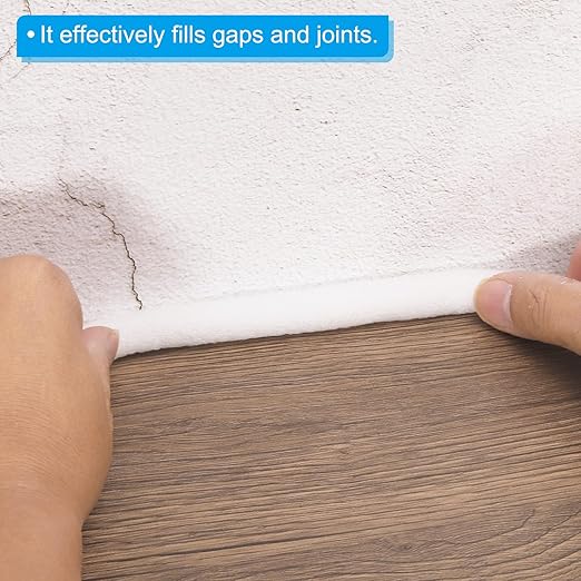 PATIKIL 5/8 Inch x 32.8 Feet Backer Rod for Gaps and Joints, Foam Rope Caulk Crack Joint Filler Roll Seal Weather Strip for Home Construction Car, White