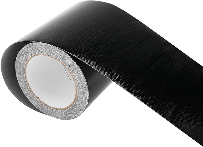 RealPlus 6" x 50' RV Underbelly Tape Waterproof Belly Tape with Permanent Sealing Adhesive for Camper Travel Trailer Mobile Home, Tear Repair Patch